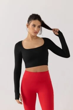 Bloch Revive Square Crop 8 Bloch Revive Square Crop -Fashion Clothing 0005 ZCO2007 DTCO2000 GPH 1394