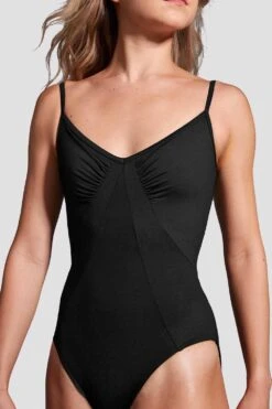 Ladies Mirella Black Label Ruched V-Neck Leotard 8 Ladies Mirella Black Label Ruched V-Neck Leotard -Fashion Clothing 1zGWQlHF