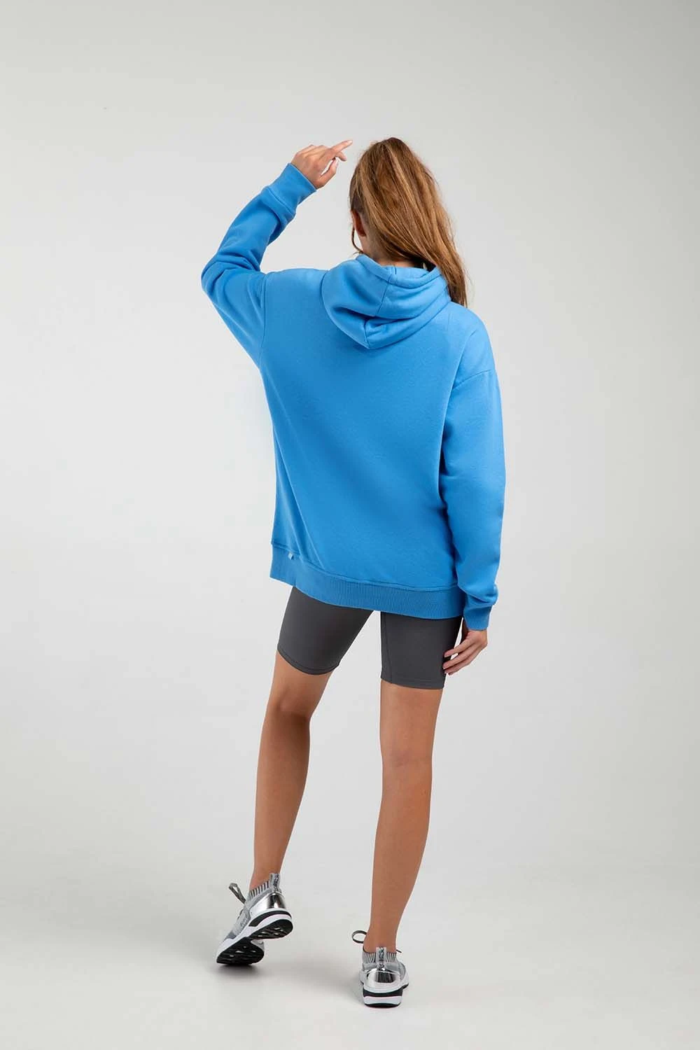 Off-Duty Terry Longline Hoodie 6 Off-Duty Terry Longline Hoodie - Image 4