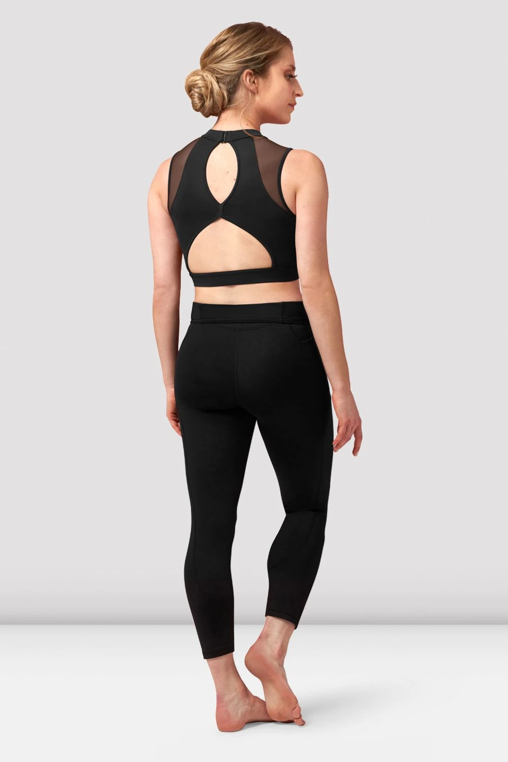 Ladies Natalia Open Back Crop Top 4 Ladies Natalia Open Back Crop Top - Image 2