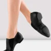 Ladies Leather Elasta Jazz Booties -Fashion Clothing H163JKG4
