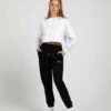 Off-Duty Terry Cropped Crew -Fashion Clothing Ku3OvB0s