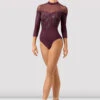 Ladies Boutique Mirage Print Long Sleeve Leotard