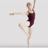 Ladies Ballerina Basic Tank Leotard -Fashion Clothing L5405 BUR 01