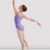 Ladies Ballerina Basic Tank Leotard -Fashion Clothing L5405 Back Lav