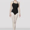 Ladies Boutique Camisole Cross Back Leotard 2 Ladies Boutique Camisole Cross Back Leotard -Fashion Clothing L5537 FRONT BLK 26805c2f 0450 4e78 8349 85f9383d83d4