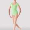 Ladies Mirella Cap Sleeve Princess Seam Leotard -Fashion Clothing M515L F SEF