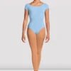 Ladies Mirella Cap Sleeve Princess Seam Leotard -Fashion Clothing M515L LTB FRONT