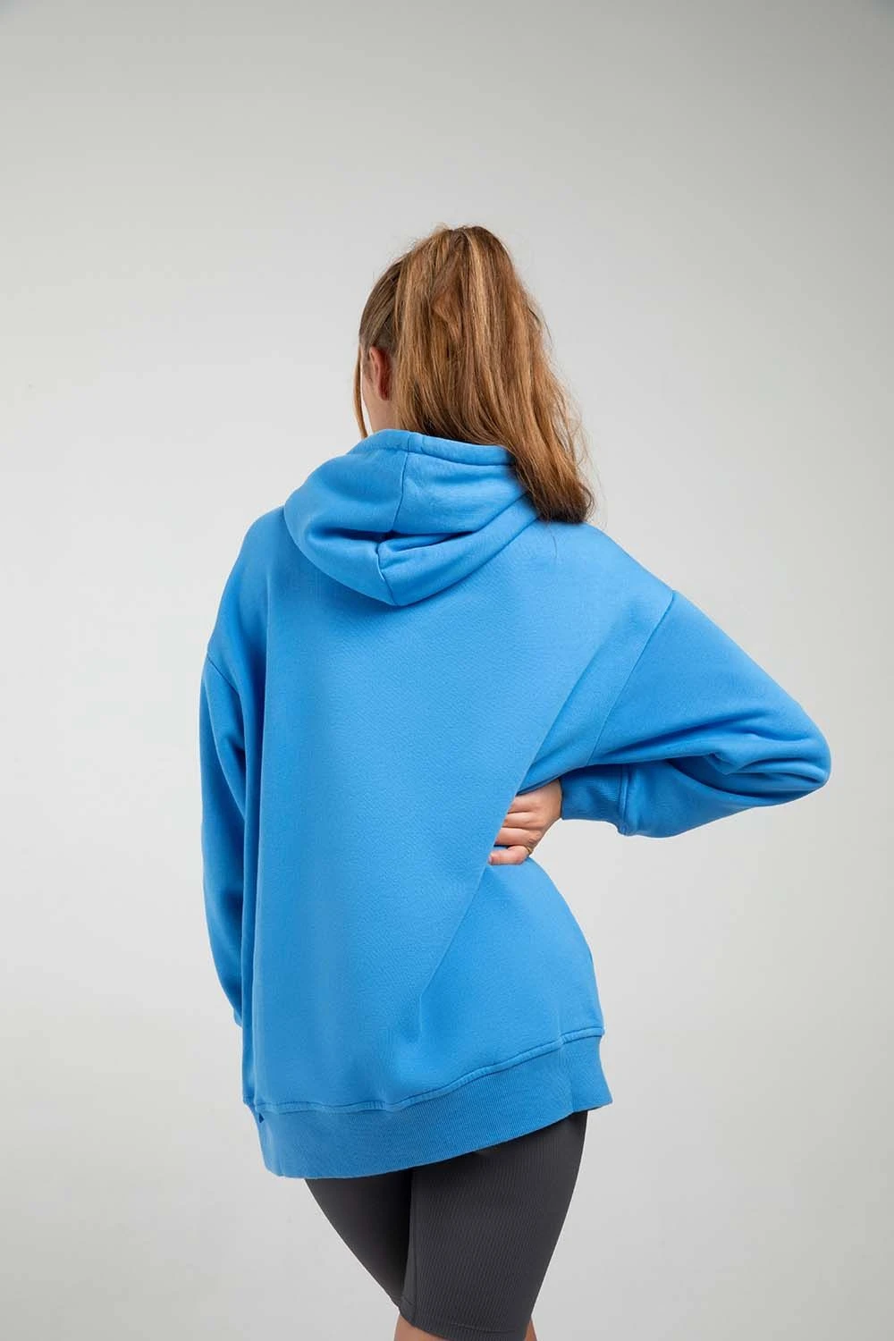 Off-Duty Terry Longline Hoodie 5 Off-Duty Terry Longline Hoodie - Image 3