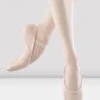 Ladies Dansoft Leather Ballet Shoes -Fashion Clothing S0205 TPK 01