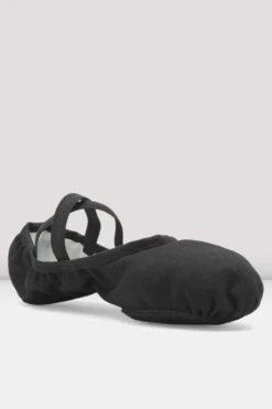 Ladies Performa Stretch Canvas Ballet Shoes -Fashion Clothing S0284M BLK 03 b3785e5b 72c4 4b45 b565 5786cbd97725