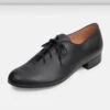 Mens Jazz Oxford Character Shoes With Suede Sole -Fashion Clothing S0300MS BLK