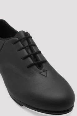 Ladies Audeo Jazz Tap Leather Tap Shoes -Fashion Clothing S0381L BLK 09