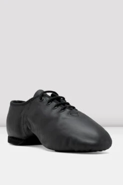 Mens Ultraflex Leather Jazz Shoes -Fashion Clothing S0423L BLK 03