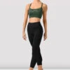 Ladies Polina Mirage Print Mesh Crop Top
