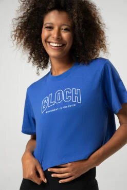 Ladies Heritage Bloch Print Crop Tee 7 Ladies Heritage Bloch Print Crop Tee -Fashion Clothing ZLW5109 CBT 03