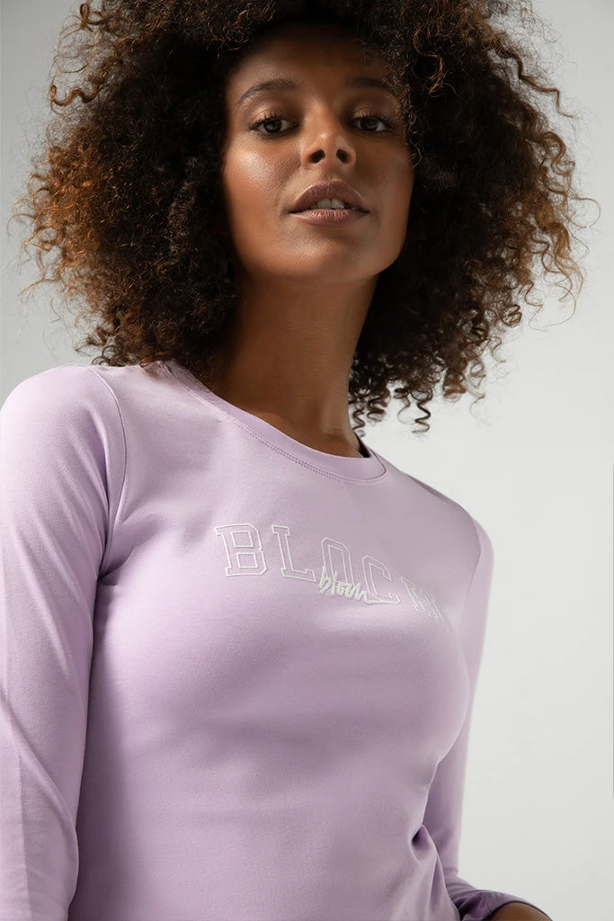 Ladies Heritage Bloch Print Fitted Long Sleeve Tee 5 Ladies Heritage Bloch Print Fitted Long Sleeve Tee - Image 3