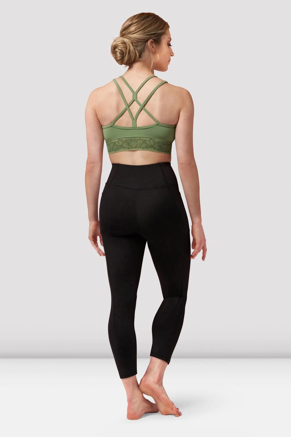 Ladies Demi Scoop Neck Crop Top 4 Ladies Demi Scoop Neck Crop Top - Image 2