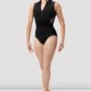 Ladies Harper Zip Front Leotard -Fashion Clothing pGQ6FJG4