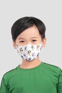 BLOCH B-Safe Childrens Print Lanyard Face Mask