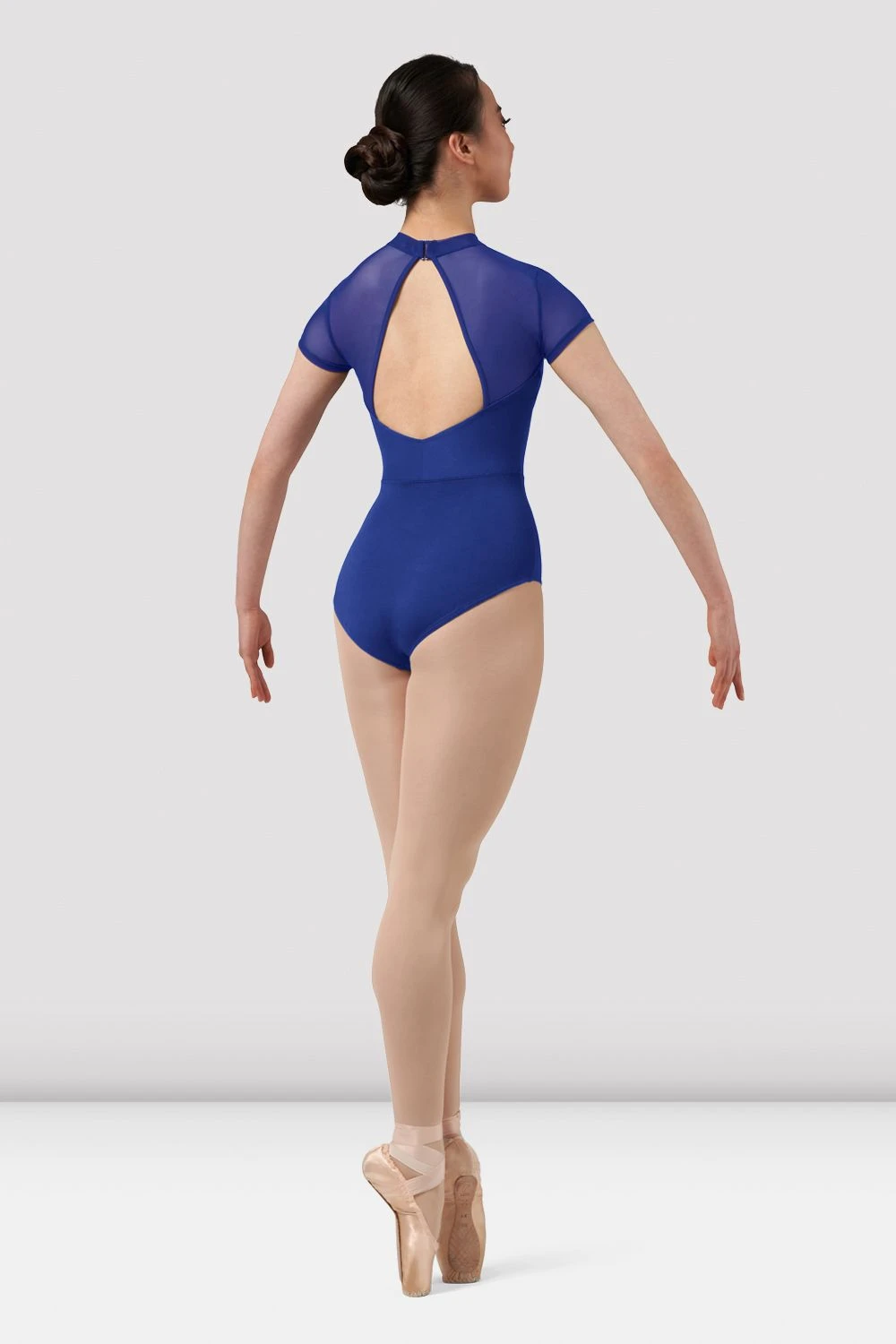 Ladies Mirella Chevron Cap Sleeve Leotard 4 Ladies Mirella Chevron Cap Sleeve Leotard - Image 2